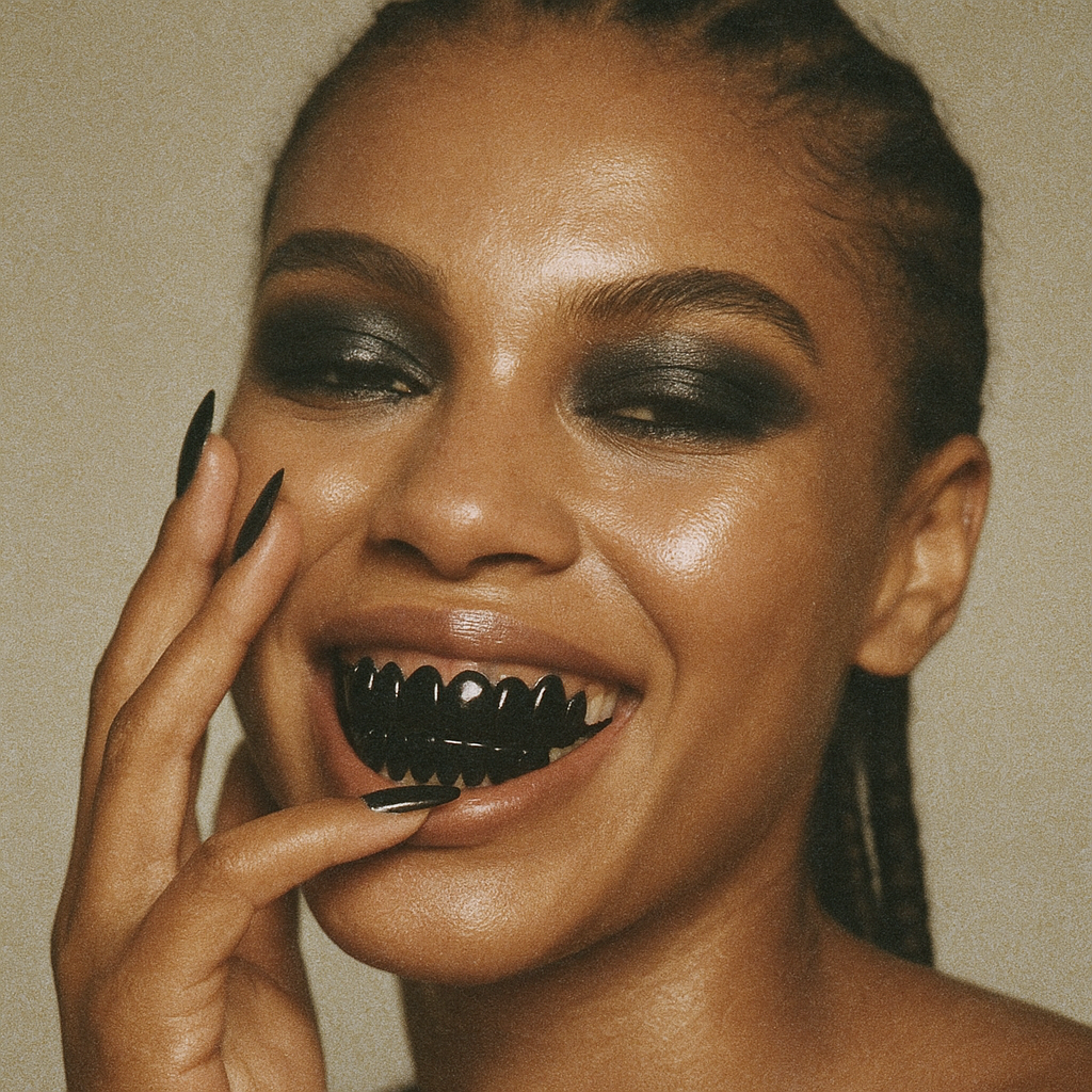 Rhodium Grillz 8 Top/ 8 Bottom with Protective Layer Added