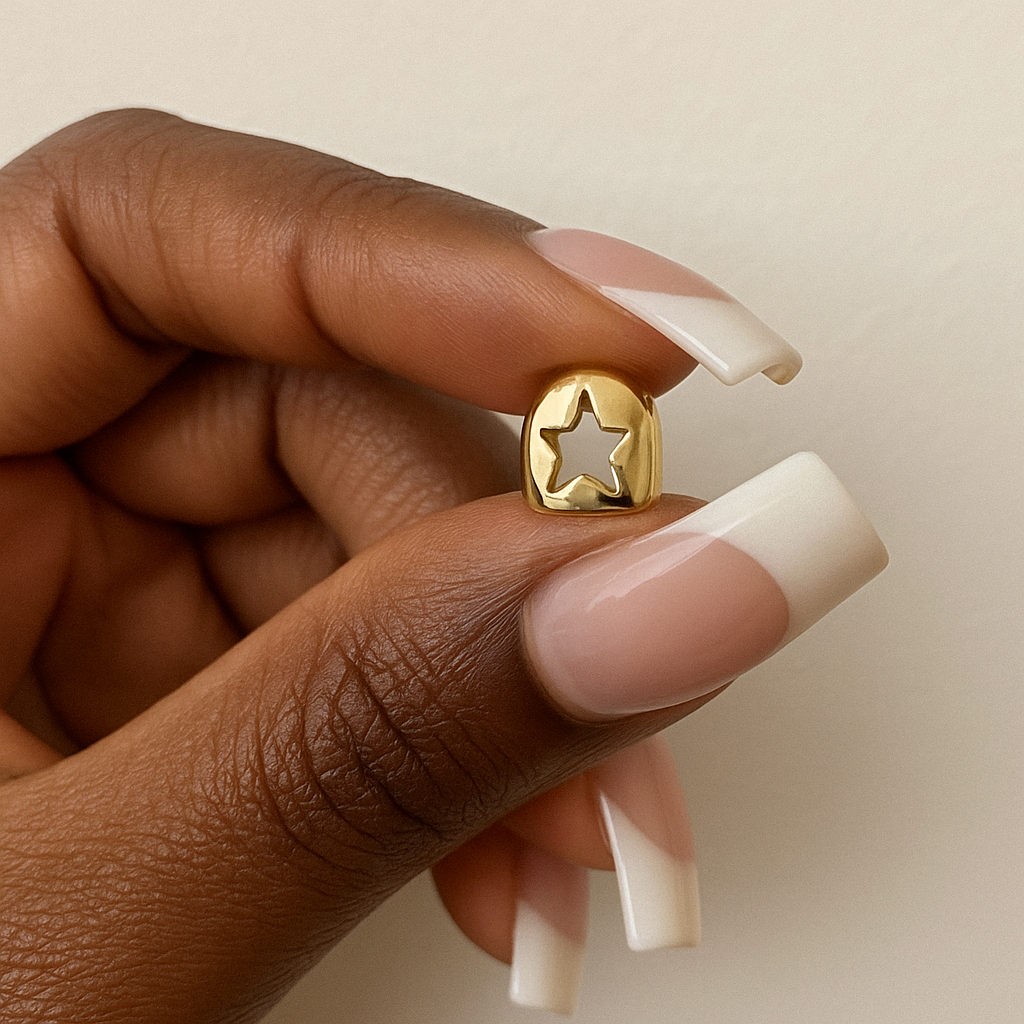 1 Single Tooth w/ Cutout Design with Protective Layer Added
