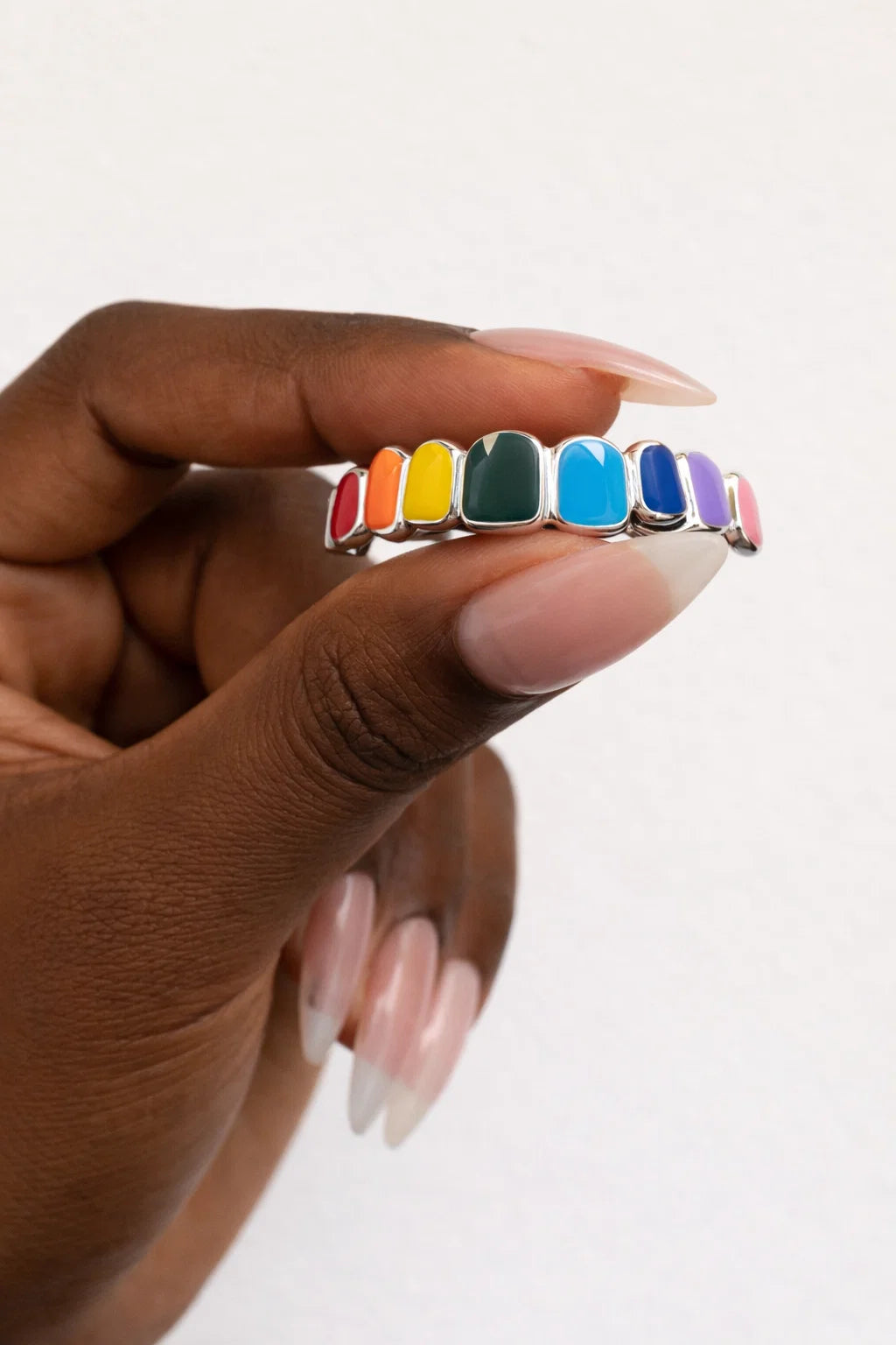 Enamel Grillz with Protective Layer Added